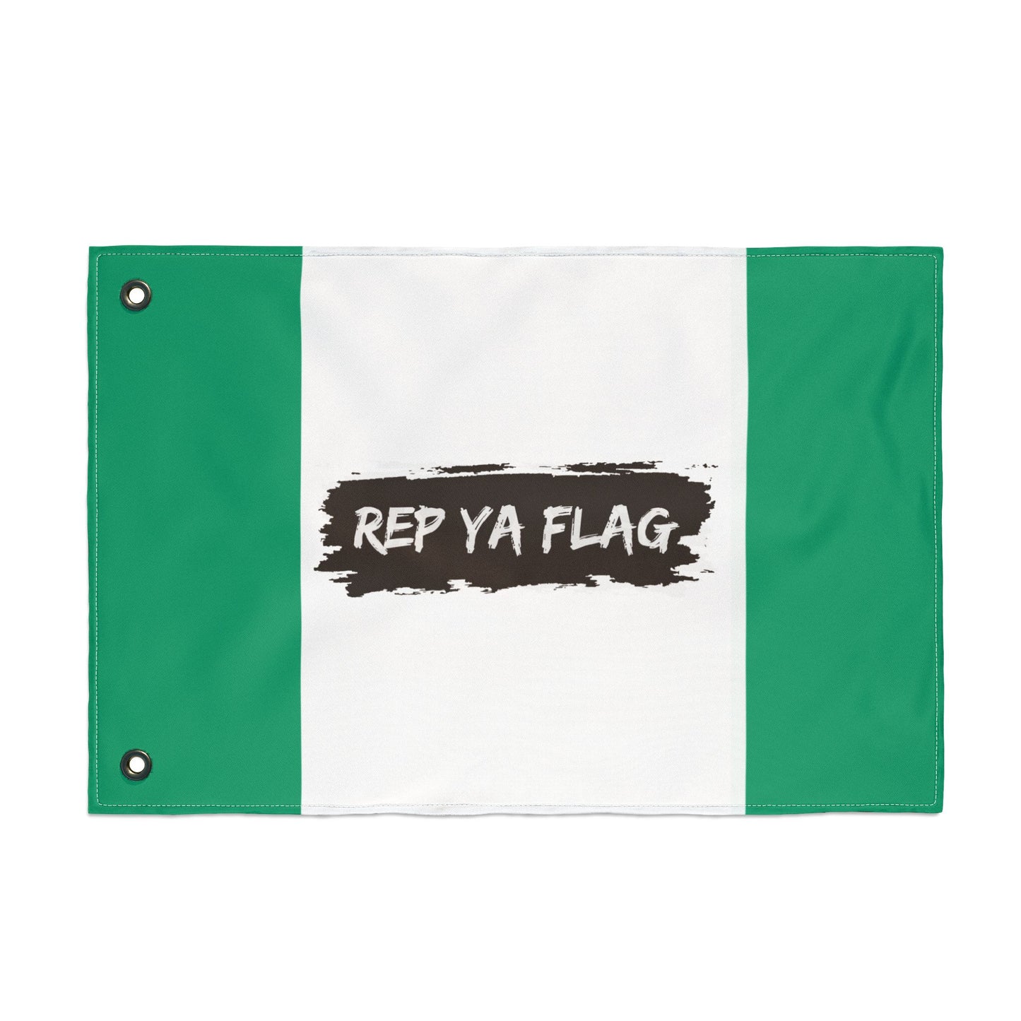Nigeria Flag Garden Banner | Double Sided Outdoor Flag | Rep Ya Flag