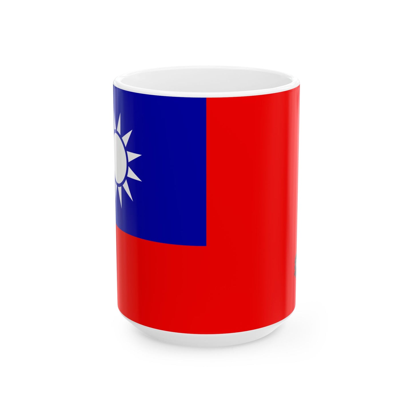 Taiwan Flag Coffee Tea Mug 11oz 15oz | Rep Ya Flag Ceramic Mug
