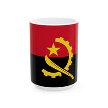 Angola Flag Coffee Mug | Angolan Pride Ceramic Tea Mug 11oz & 15oz | Rep Ya Flag