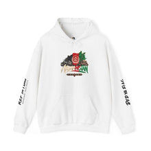 Afghanistan Flag Rose Hoodie — Vintage Afghan Pride Pullover