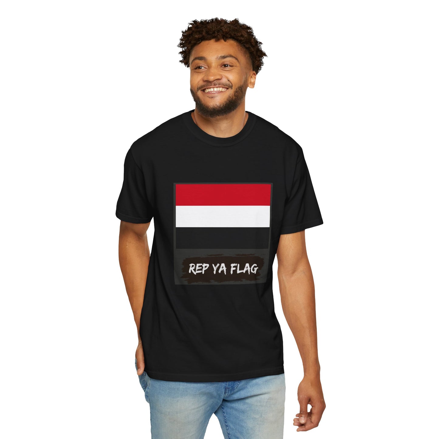 Yemen Flag Shirt | Yemen Tshirt | Yemen Pride Tee | Rep Ya Flag Shirt | Heritage Gift | Unisex S-4XL