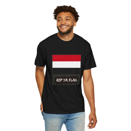 Yemen Flag Shirt | Yemen Tshirt | Yemen Pride Tee | Rep Ya Flag Shirt | Heritage Gift | Unisex S-4XL