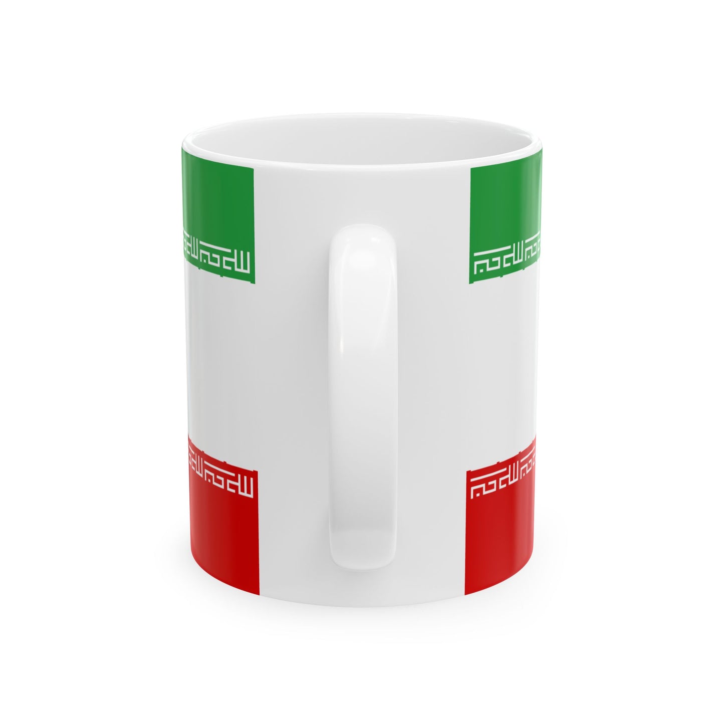Iran Flag Coffee Tea Mug 11oz 15oz | Rep Ya Flag Ceramic Mug