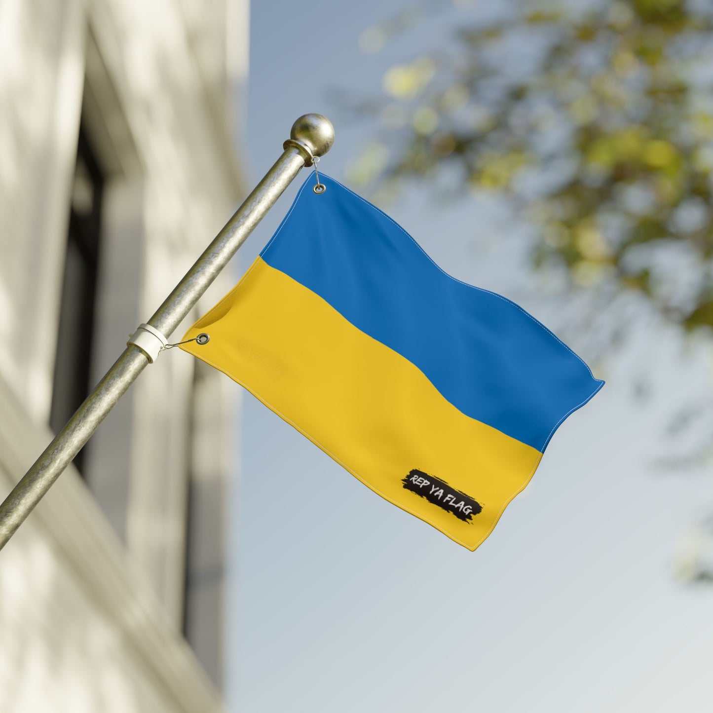 Ukraine Flag Double Sided Flag, Outdoor Garden Banner | Country Flag