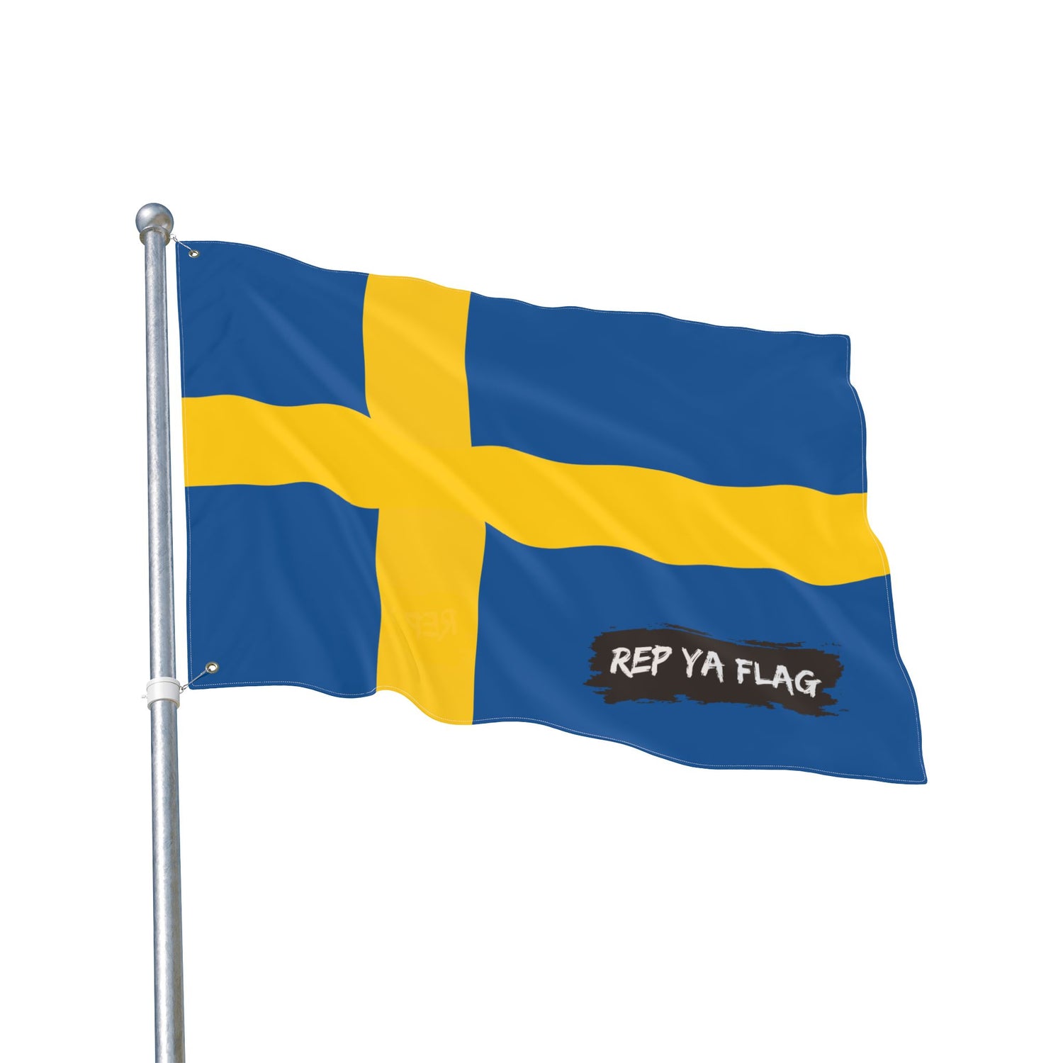 Sweden Flag Garden Banner | Double-Sided Outdoor Flag | Rep Ya Flag