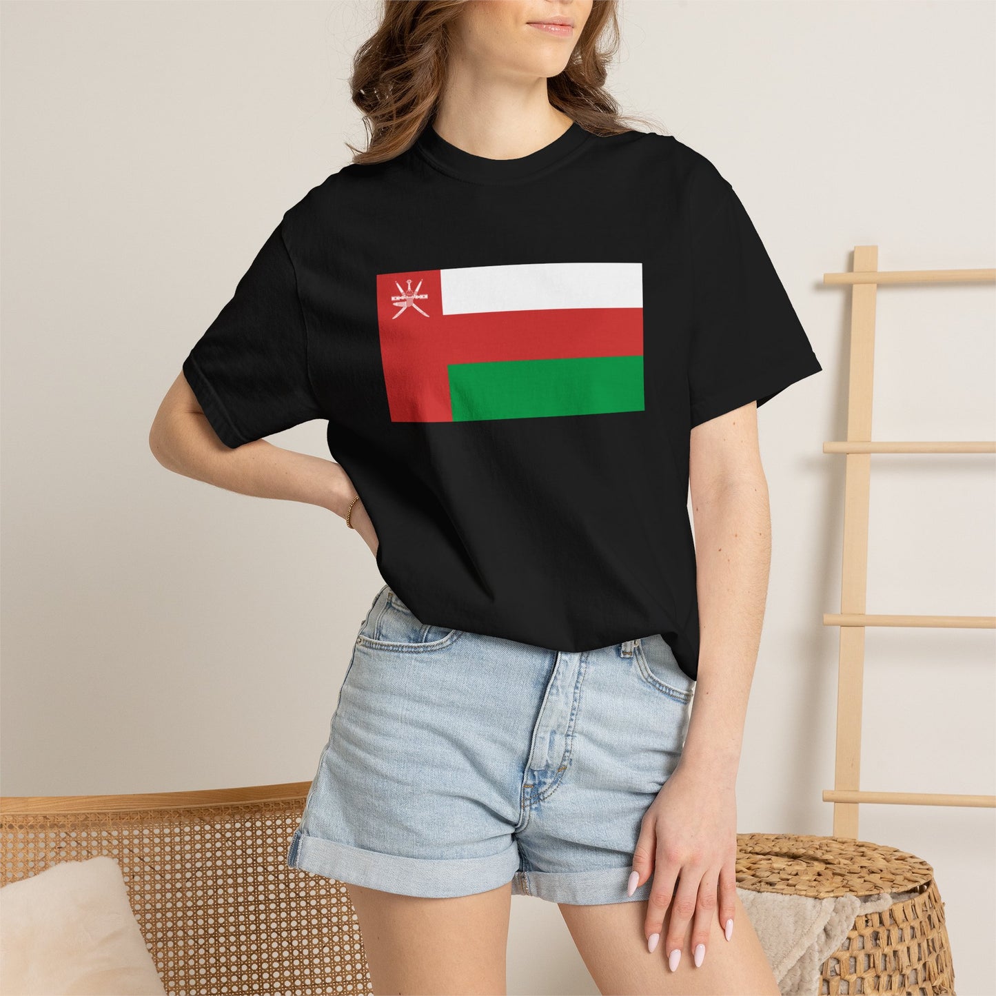 Oman Flag T Shirt | Omani Heritage Shirt S–4XL | Rep Ya Flag