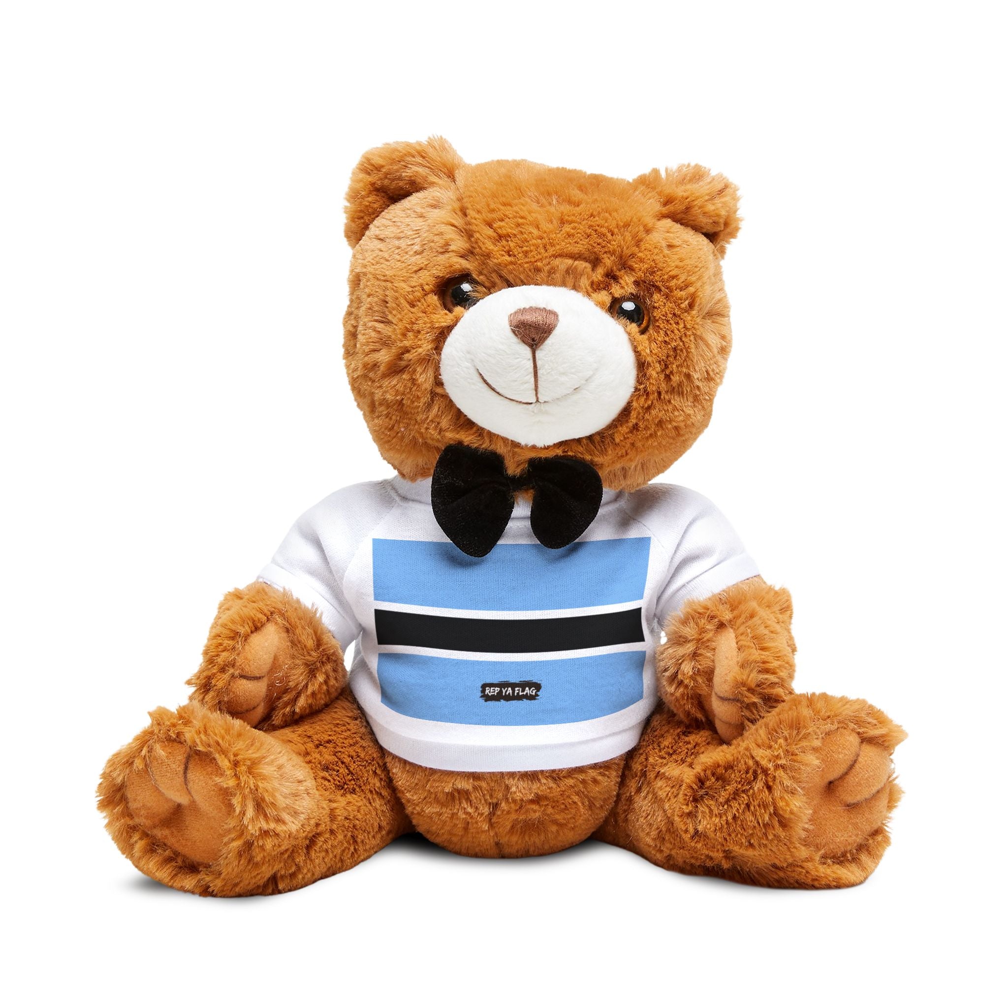 Botswana Flag Teddy Bear | Botswana Heritage Plush Gift | Rep Ya Flag