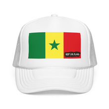 Senegal Flag Foam Trucker Hat | São Toméan Pride Snapback Cap | Rep Ya Flag