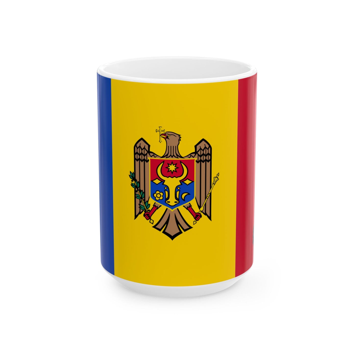 Moldova Flag Coffee Tea Mug 11oz 15oz | Rep Ya Flag Ceramic Mug