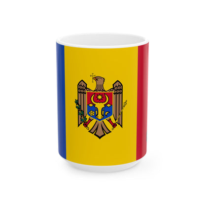Moldova Flag Coffee Tea Mug 11oz 15oz | Rep Ya Flag Ceramic Mug