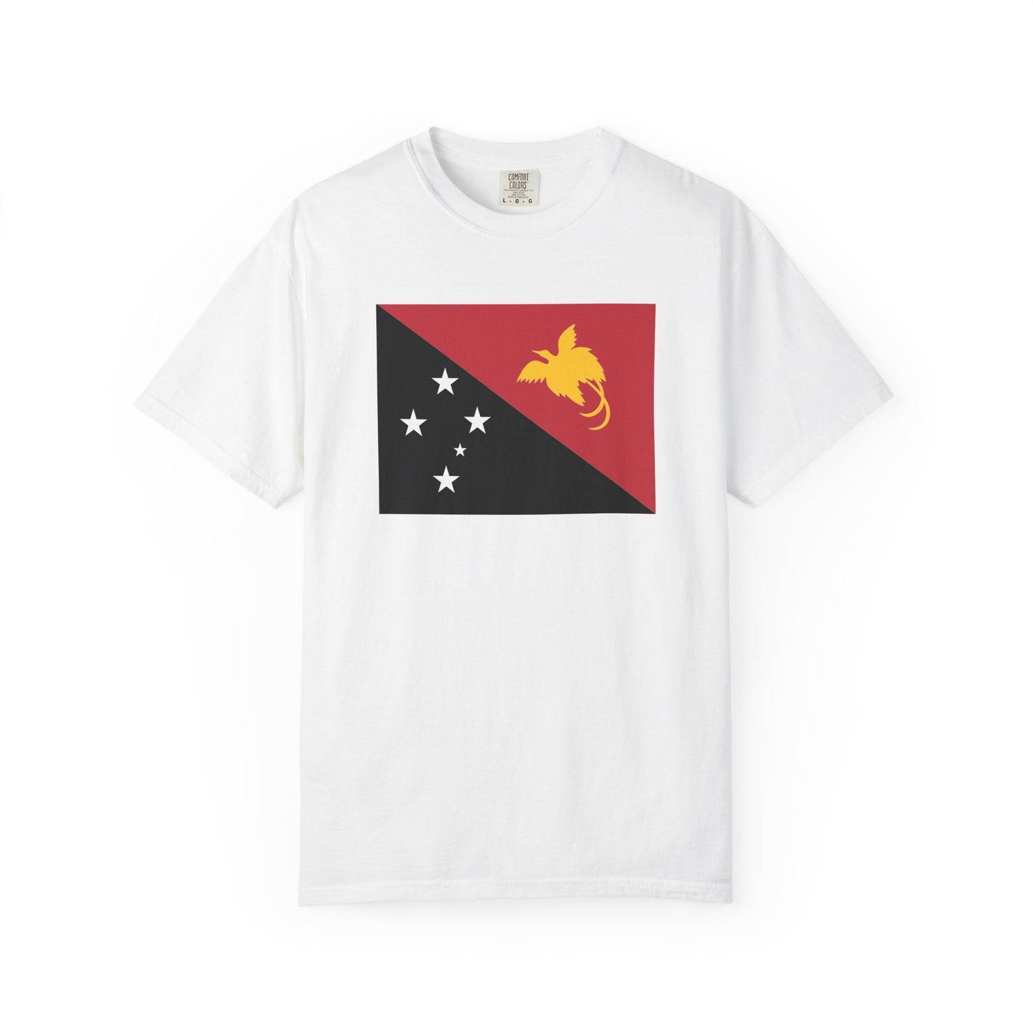 Papua New Guinea Flag T Shirt | Papua New Guinean Heritage Shirt S–4XL | Rep Ya Flag