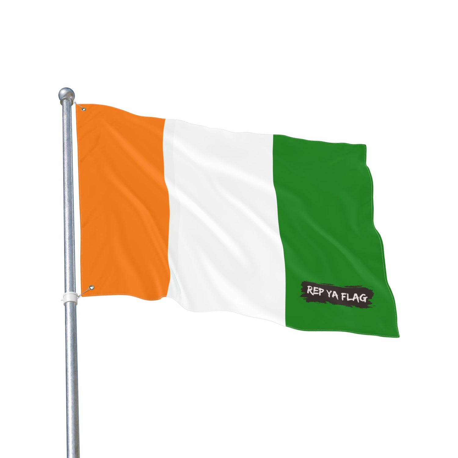 Côte d'Ivoire (Ivory Coast) Flag Garden Banner | Double Sided Outdoor Flag | Rep Ya Flag