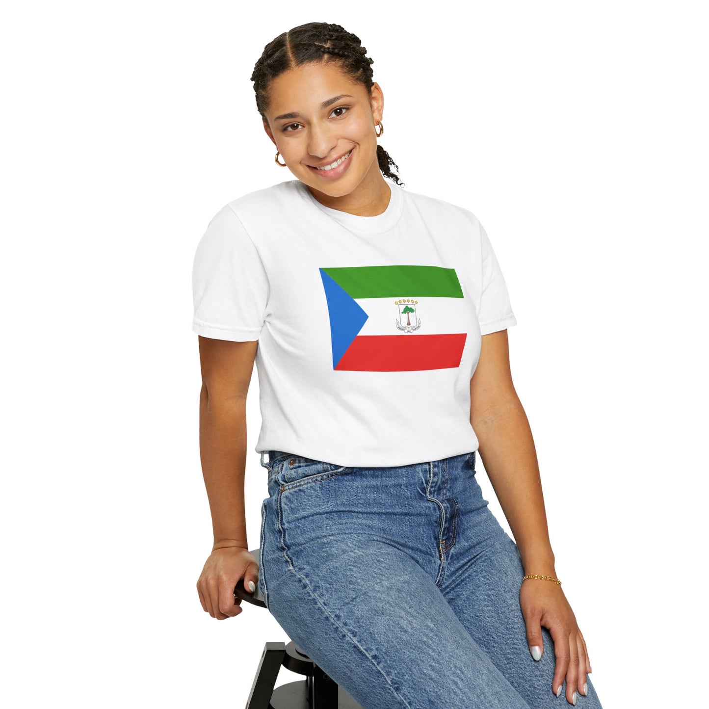 Equatorial Guinea Flag T Shirt | Equatoguinean Heritage Shirt S–4XL | Rep Ya Flag