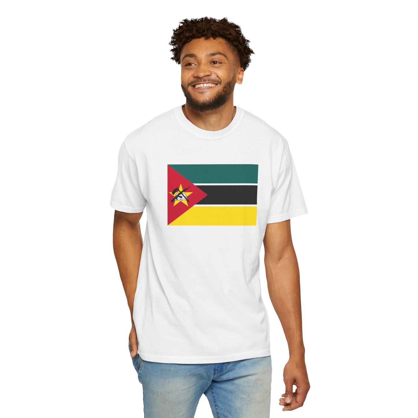 Mozambique Flag T Shirt | Mozambican Heritage Shirt S–4XL | Rep Ya Flag