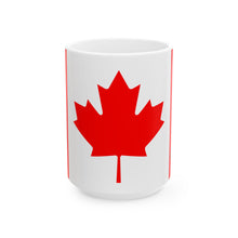 Canada Flag Coffee Tea Mug 11oz 15oz | Canadian Heritage Mug | Rep Ya Flag