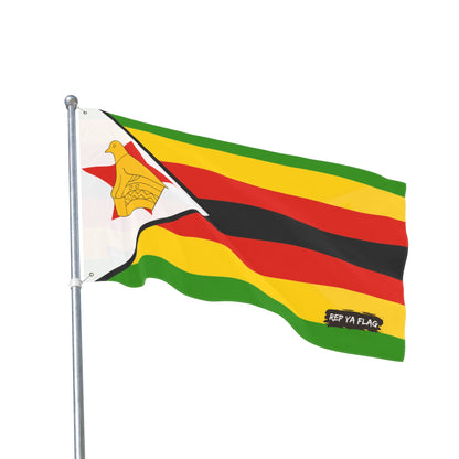 Zimbabwe Flag Double Sided Flag, Outdoor Garden Banner | Country Flag