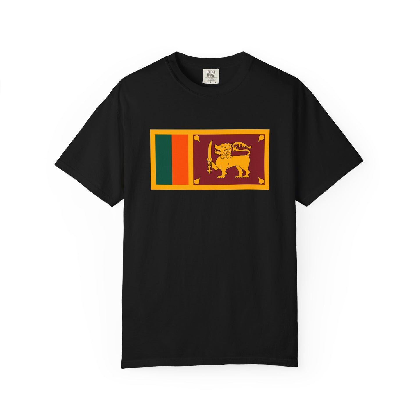 Sri Lanka Flag T Shirt | Sri Lankan Heritage Shirt S–4XL | Rep Ya Flag