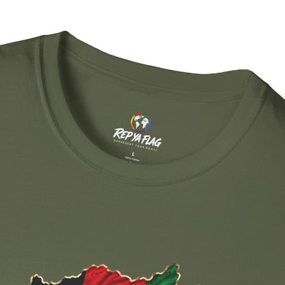 Afghanistan Map Flag T-Shirt — Vintage Afghan Emblem Tee