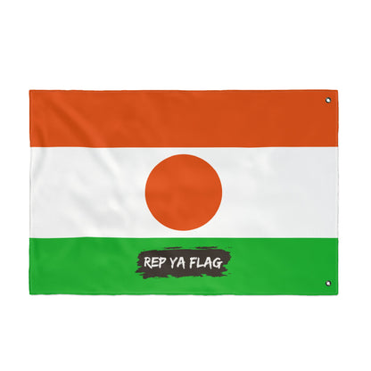 Niger Flag Garden Banner | Double Sided Outdoor Flag | Rep Ya Flag