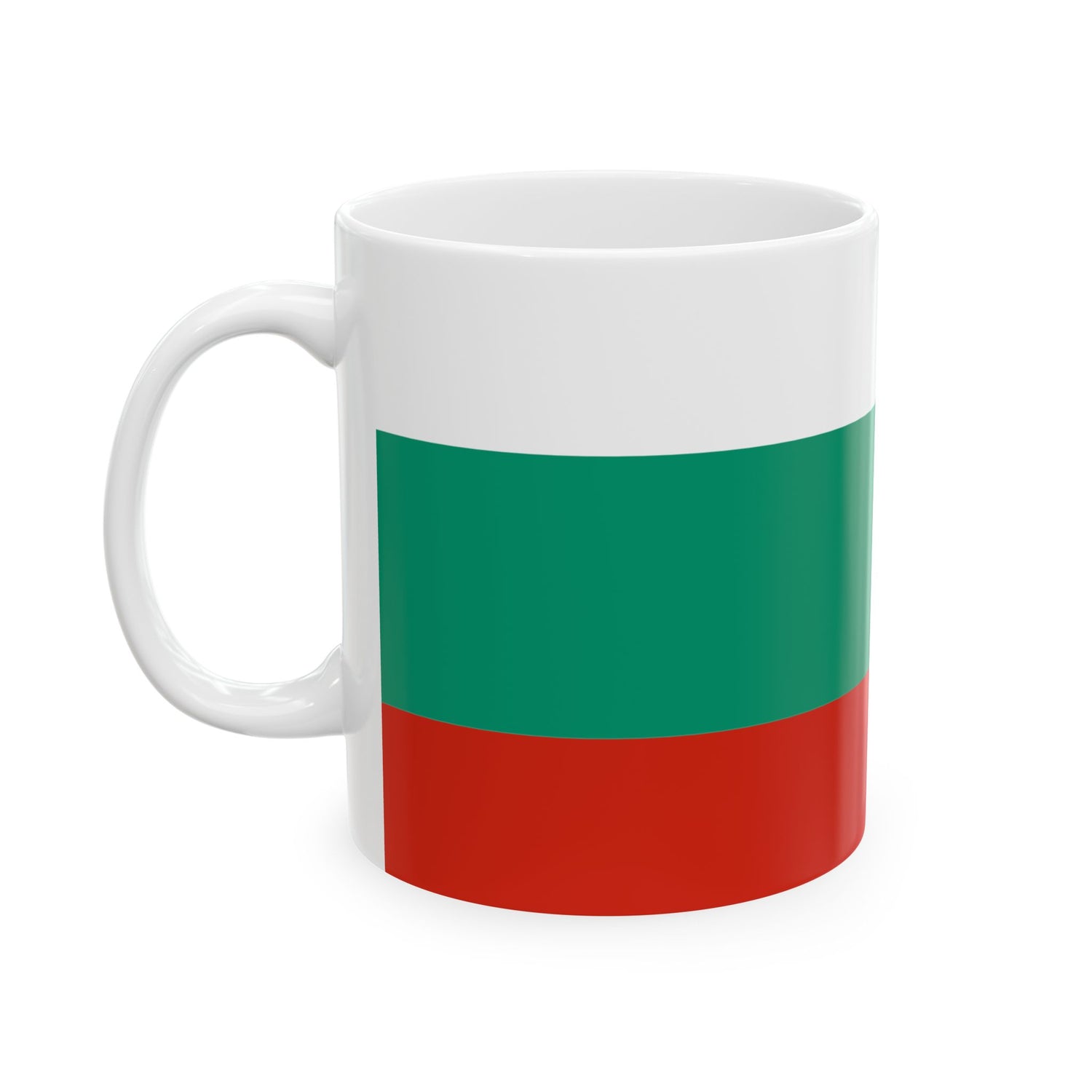 Bulgaria Flag Coffee Tea Mug 11oz 15oz | Rep Ya Flag Ceramic Mug