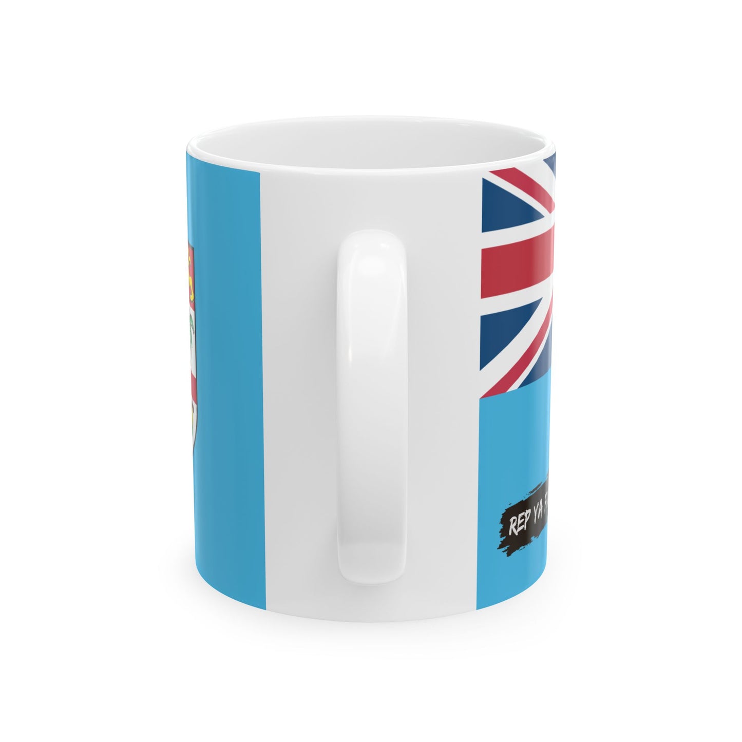 Fiji Flag Coffee Tea Mug 11oz 15oz | Rep Ya Flag Ceramic Mug