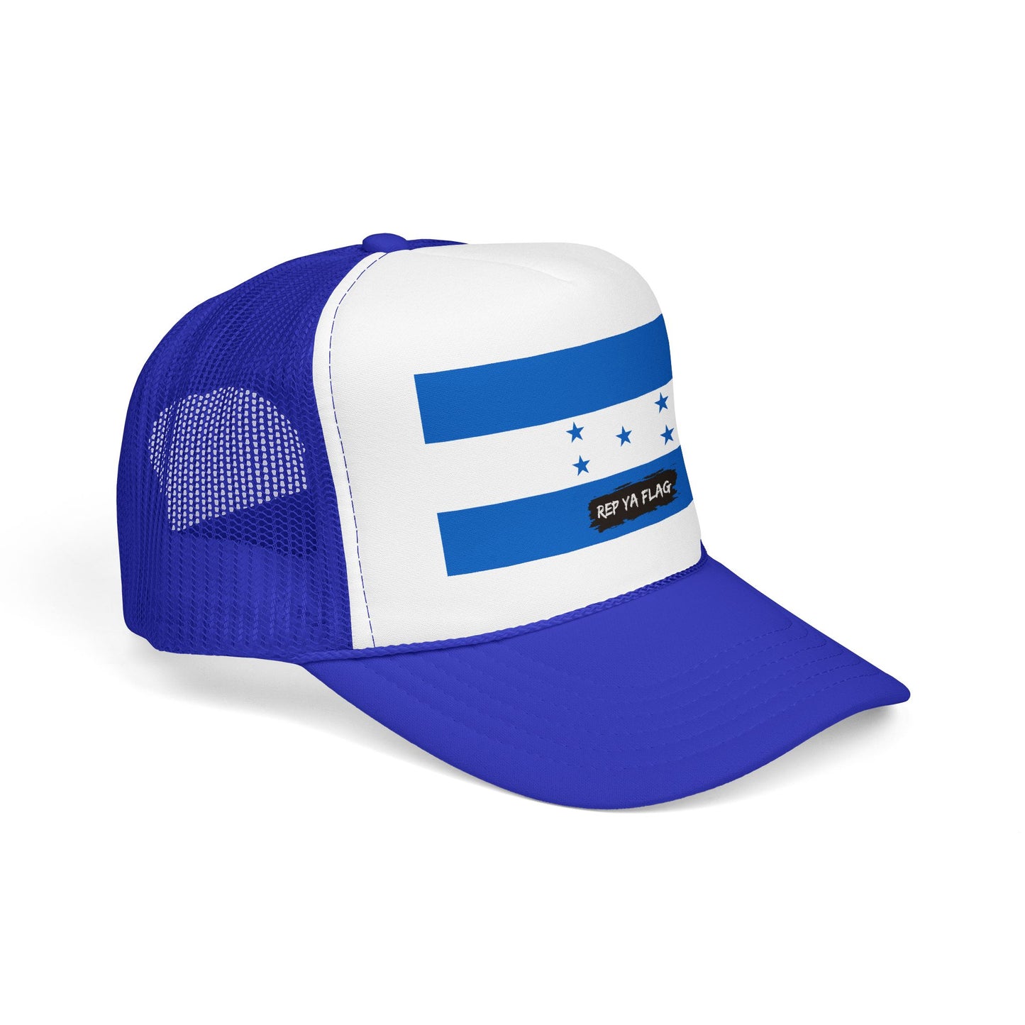 Honduras Flag Foam Trucker Hat | Honduran Pride Snapback Cap | Rep Ya Flag