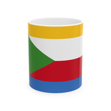Comoros Flag Coffee Tea Mug 11oz 15oz | Comorian Heritage Mug | Rep Ya Flag