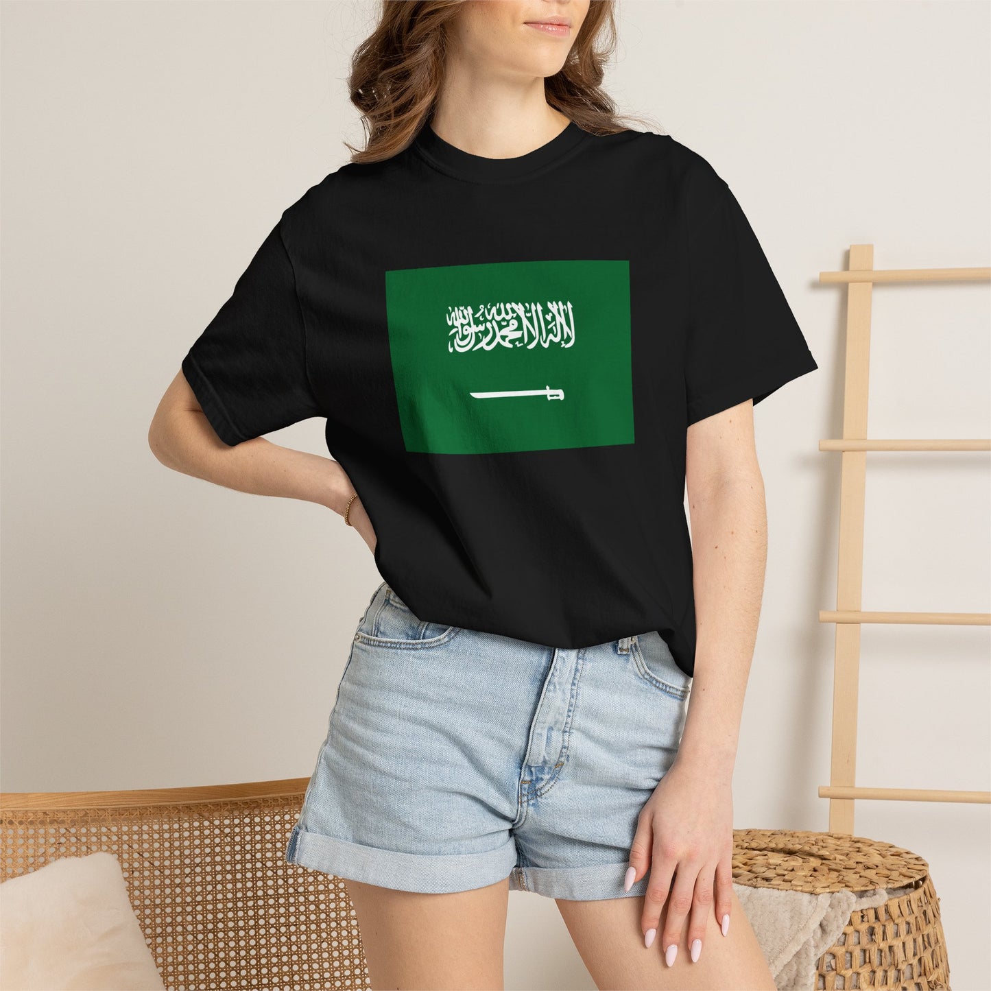 Saudi Arabia Flag T Shirt | Saudi Heritage Shirt S–4XL | Rep Ya Flag