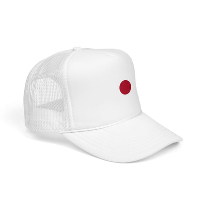 Japan Flag Foam Trucker Hat | Japanese Pride Snapback Cap | Rep Ya Flag