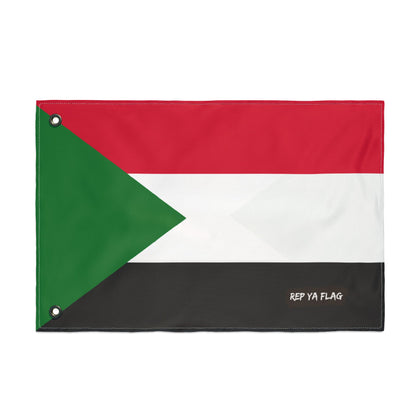 Sudan Flag Garden Banner | Double-Sided Outdoor Flag | Rep Ya Flag