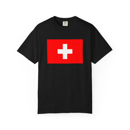Switzerland Flag T Shirt | Swiss Heritage Shirt S–4XL | Rep Ya Flag