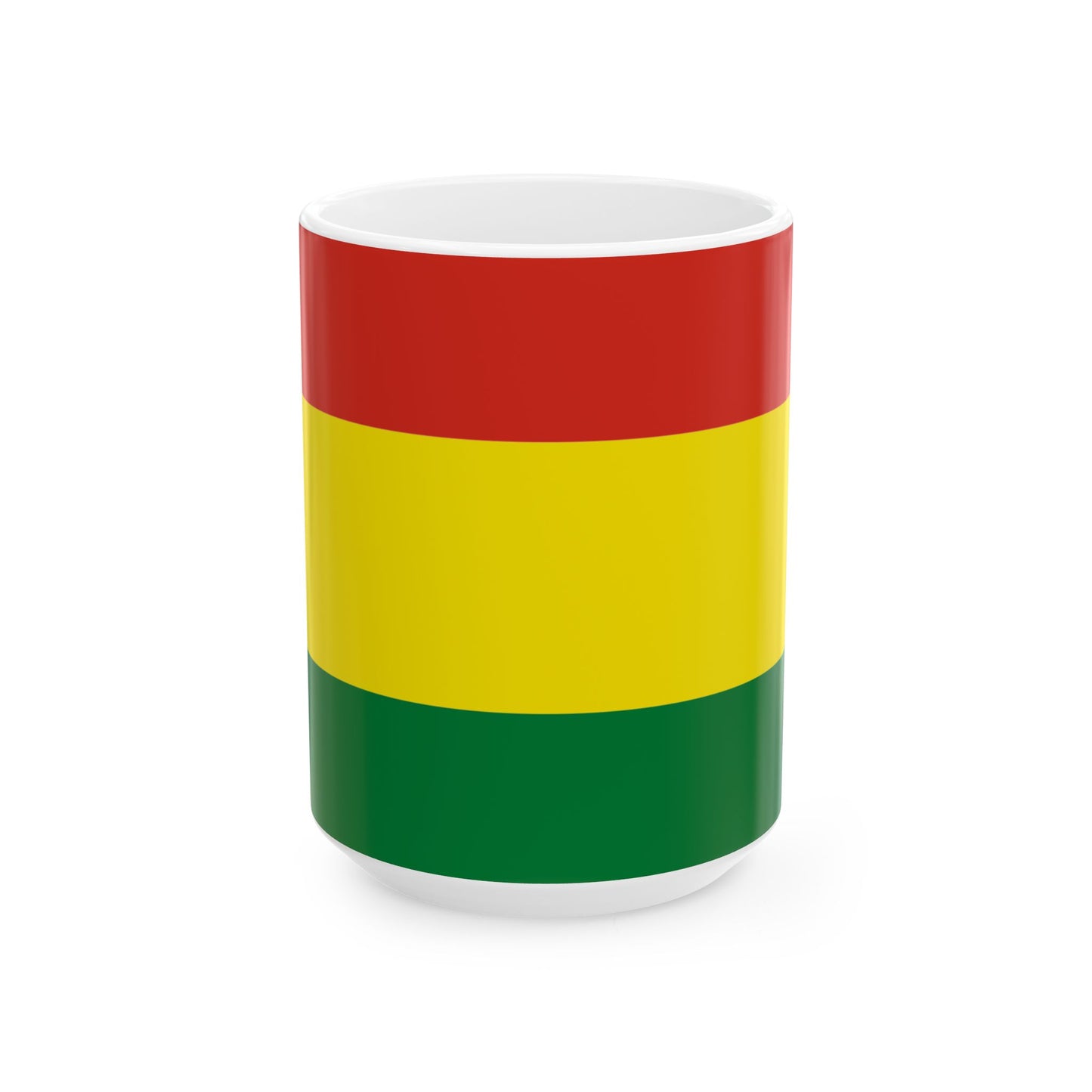Bolivia Flag Coffee Mug | Bolivian Pride Ceramic Tea Mug 11oz & 15oz | Rep Ya Flag