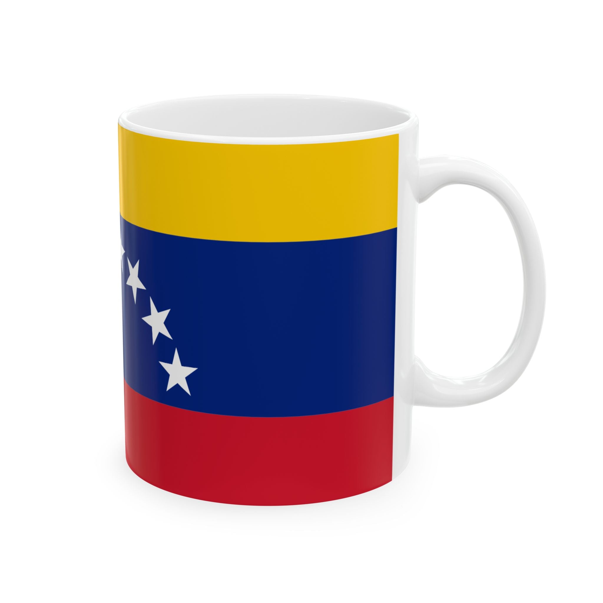 Venezuela Flag Coffee Tea Mug 11oz 15oz | Rep Ya Flag Ceramic Mug