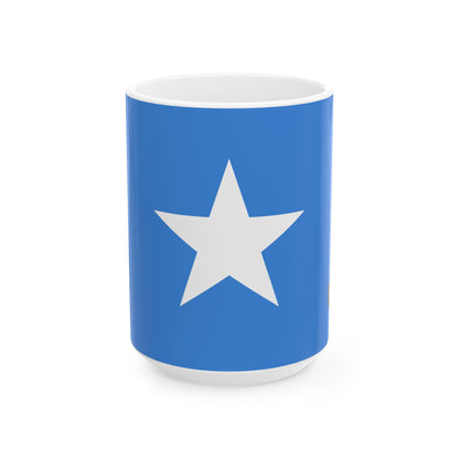 Somalia Flag Coffee Mug 11oz & 15oz | Somali Heritage Ceramic Coffee Tea Mug | Rep Ya Flag