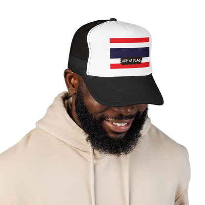 Thailand Flag Foam Trucker Hat | Rep Ya Flag design