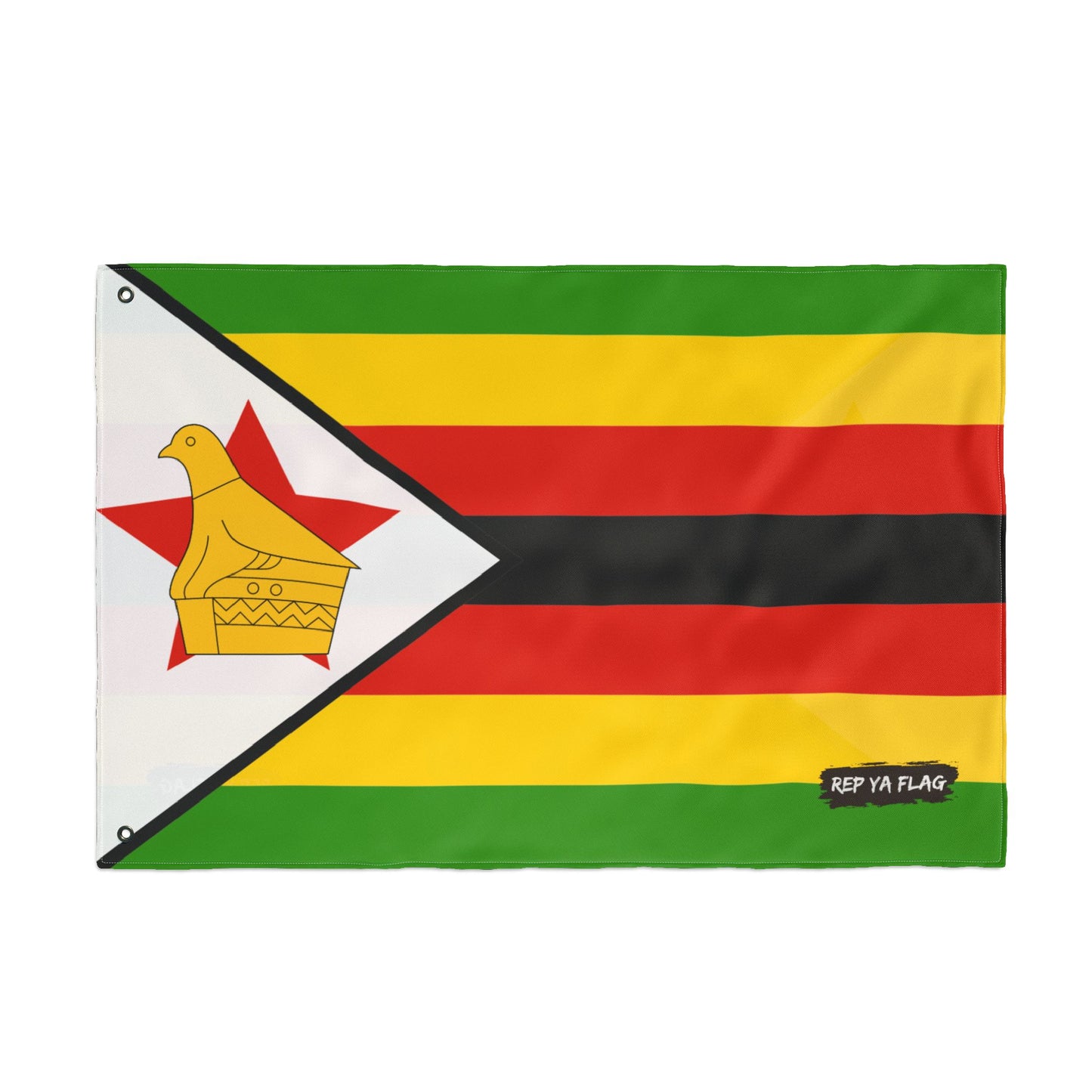 Zimbabwe Flag Double Sided Flag, Outdoor Garden Banner | Country Flag