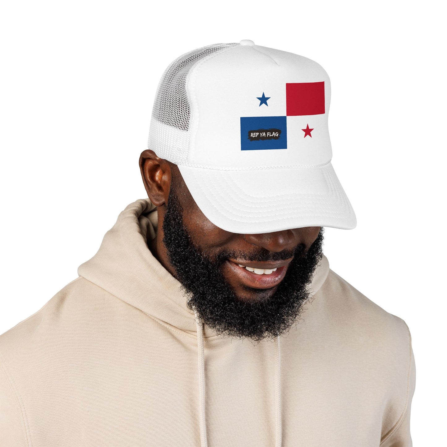 Panama Flag Foam Trucker Hat | Panamanian Pride Snapback Cap | Rep Ya Flag