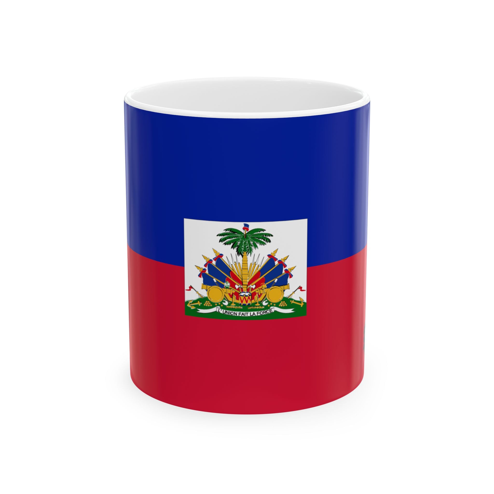 Haiti Flag Coffee Tea Mug 11oz 15oz | Rep Ya Flag Ceramic Mug