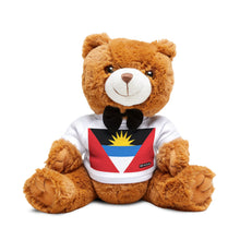 Antigua & Barbuda Flag Teddy Bear | Caribbean Heritage Plush Gift | Rep Ya Flag