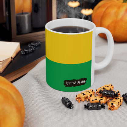 Guinea-Bissau Flag Coffee Tea Mug 11oz 15oz | Rep Ya Flag Ceramic Mug