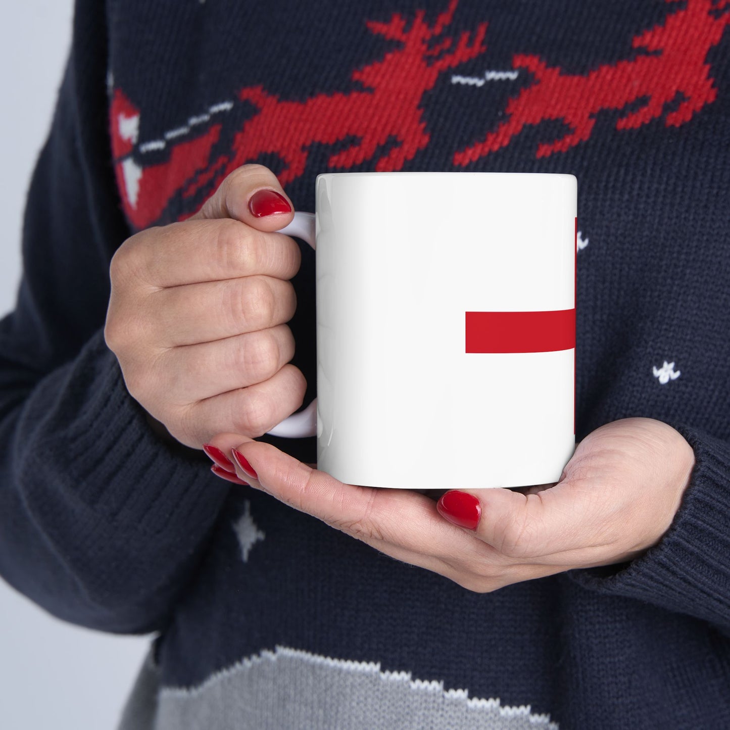 England Flag Coffee Tea Mug 11oz 15oz | Rep Ya Flag Ceramic Mug