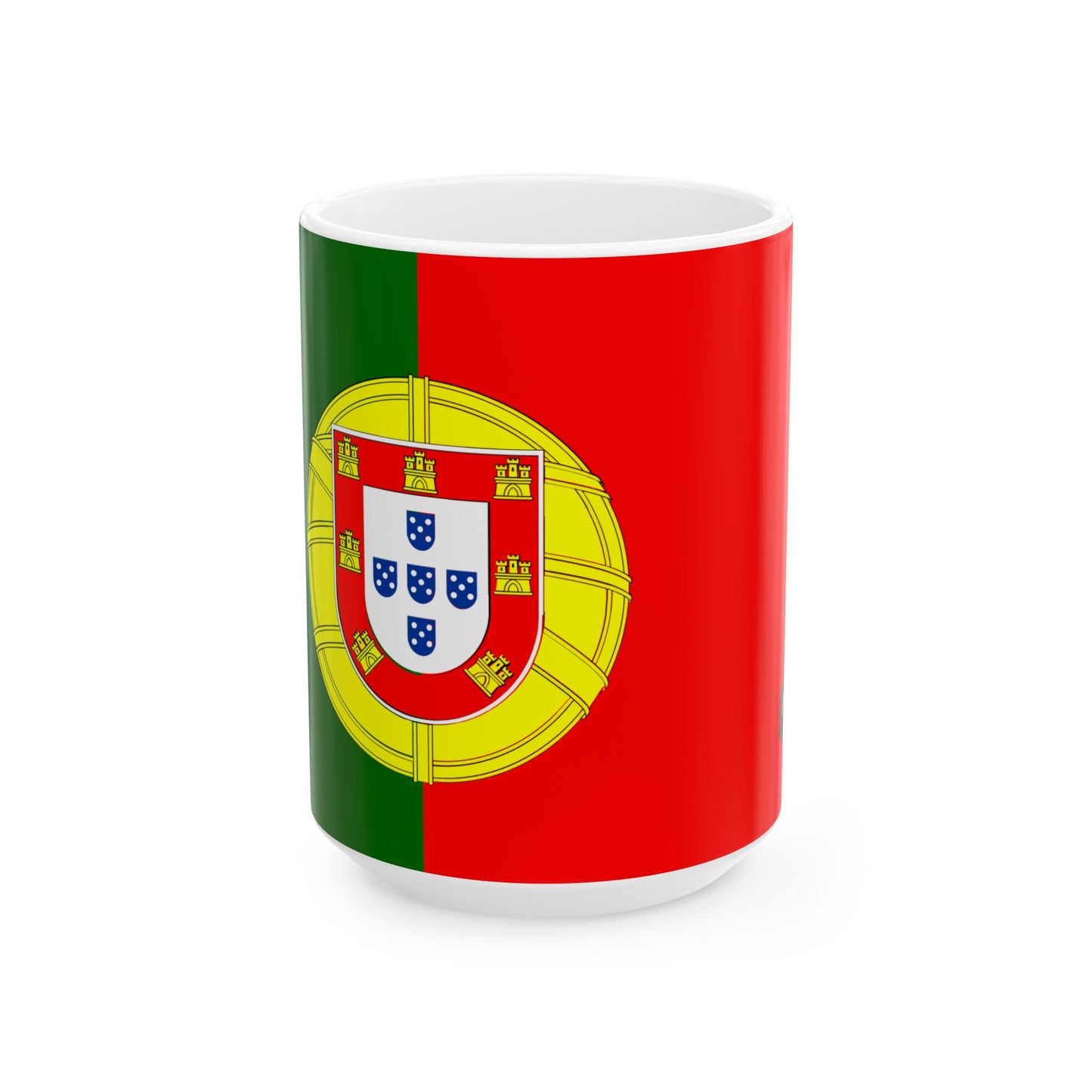 Portugal Flag Coffee Tea Mug 11oz 15oz | Rep Ya Flag Ceramic Mug