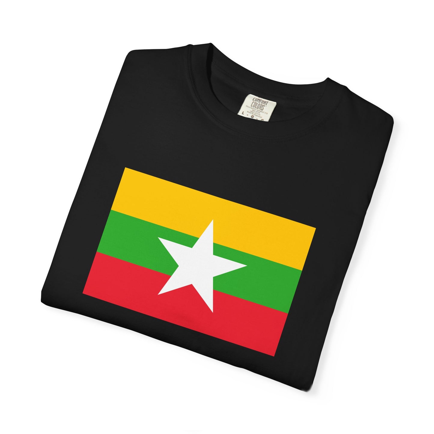 Myanmar Flag T Shirt | Burmese Heritage Shirt S–4XL | Rep Ya Flag
