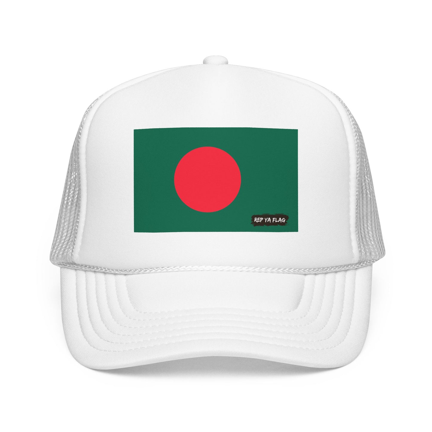 Bangladesh Flag Foam Trucker Hat | Bangladeshi Pride Snapback Cap | Rep Ya Flag