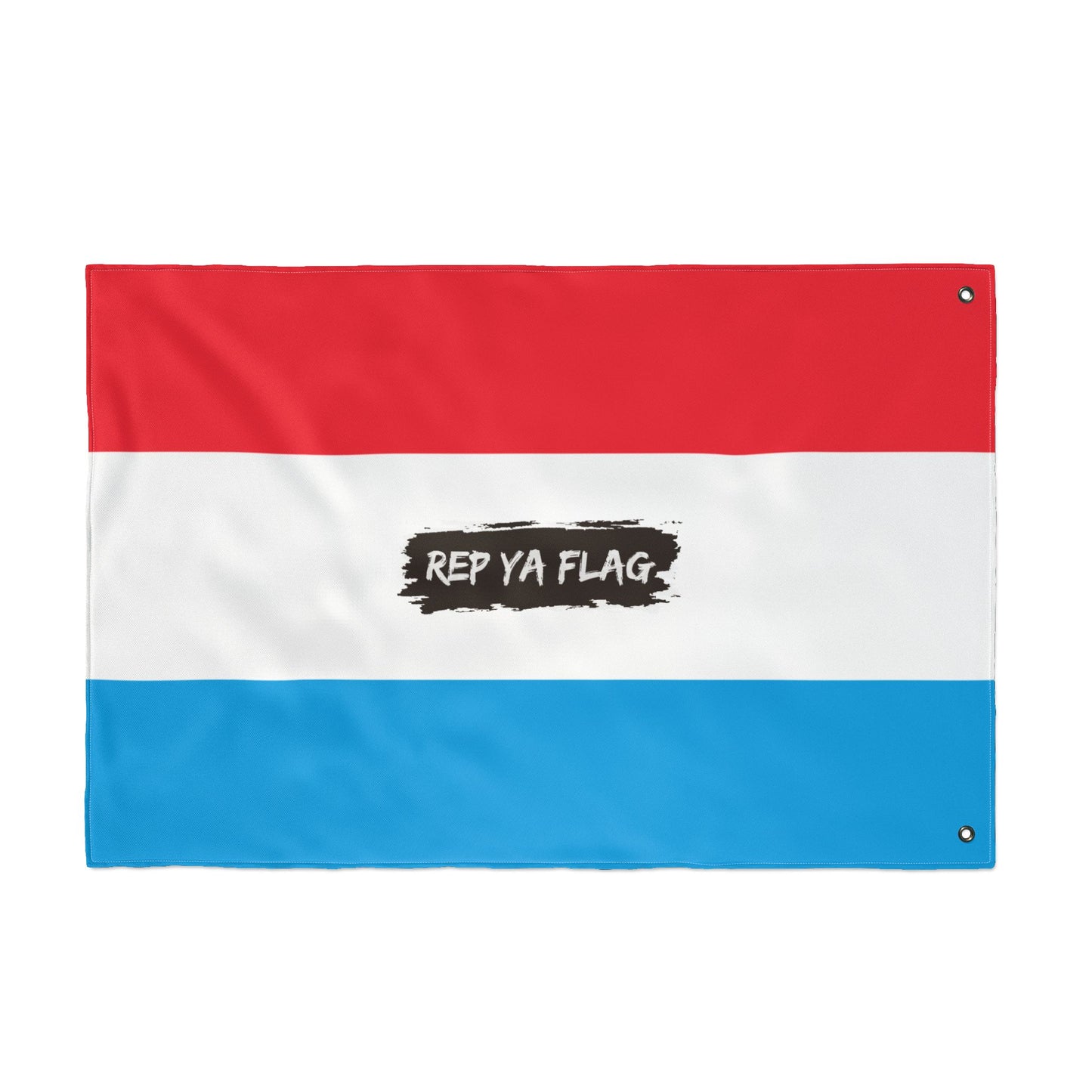 Luxembourg Flag Garden Banner | Double Sided Outdoor Flag | Rep Ya Flag