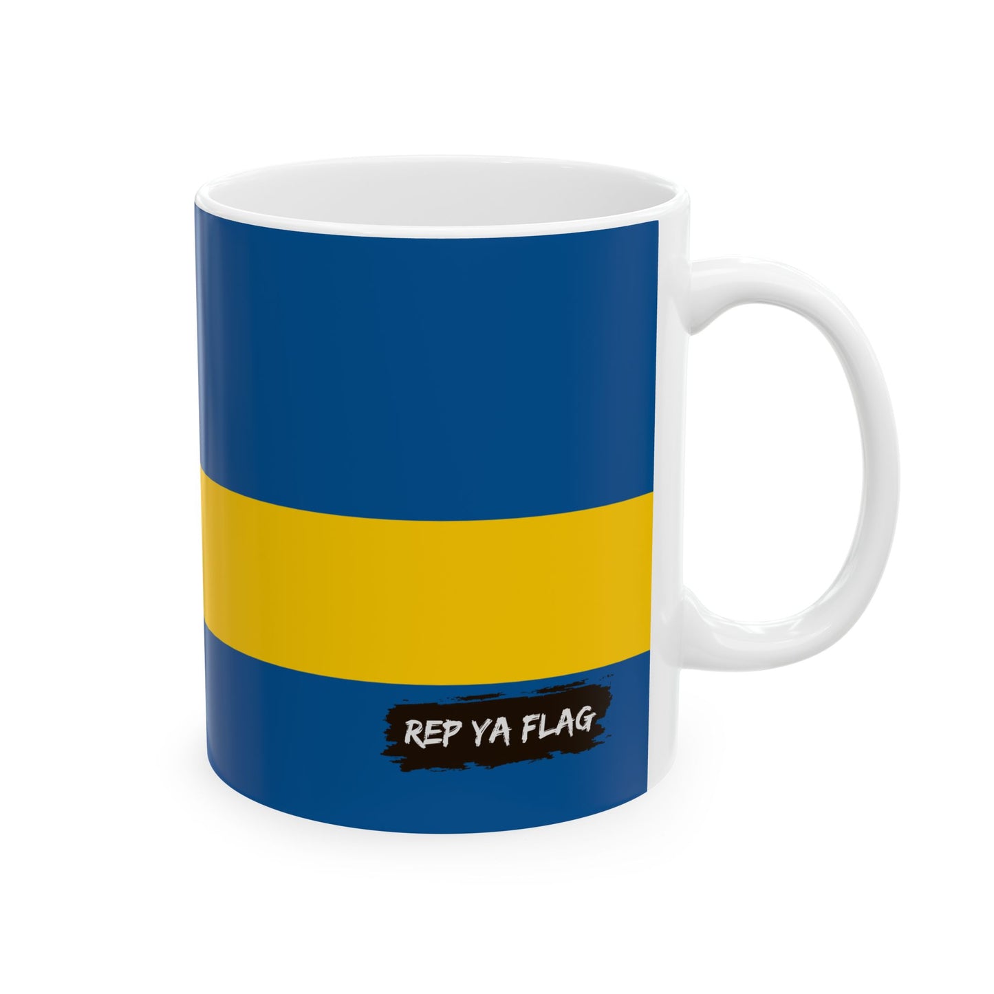 Sweden Flag Coffee Tea Mug 11oz 15oz | Rep Ya Flag Ceramic Mug