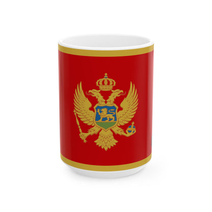 Montenegro Flag Coffee Tea Mug 11oz 15oz | Rep Ya Flag Ceramic Mug