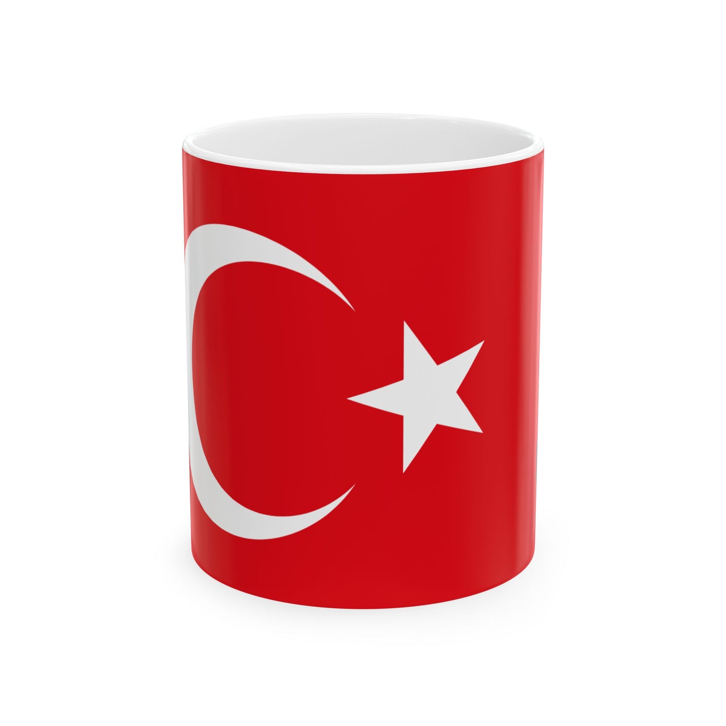 Turkey Flag Coffee Tea Mug 11oz 15oz | Rep Ya Flag Ceramic Mug