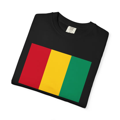 Guinea Flag T Shirt | Guinean Heritage Shirt S–4XL | Rep Ya Flag