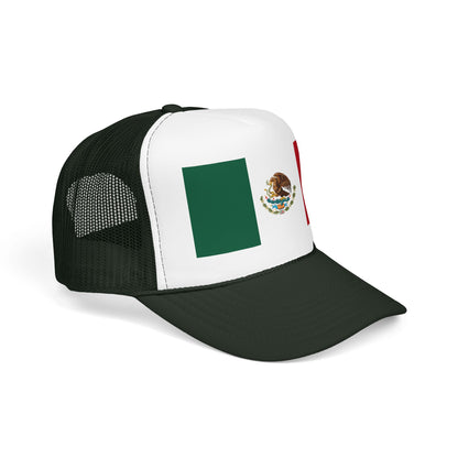 Mexico Flag Foam Trucker Hat | Mexican Pride Snapback Cap | Rep Ya Flag